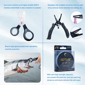 <span class=keywords><strong>Goture</strong></span> Carbon <span class=keywords><strong>Canne</strong></span> à pêche en mer <span class=keywords><strong>Canne</strong></span> à pêche Set d'engrenages Casting longue distance Action moyenne Cannes à lancer Carpe Basse - Product Image 4