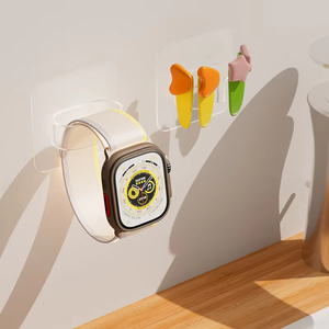 Waterproof Clear Transparent PC Plastic Wall Mount <strong>Hook</strong> for Bathroom Door <strong>Funky</strong> <strong>Coat</strong> Hanging Home Decoration - Product Image 6