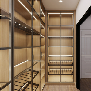 Modern Design Wine Wooden Display Cabinet Large Storage <strong>Bar</strong> Living Room - Product Image 1