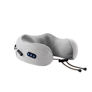 Venta al por mayor de Amazon almohada de masaje de cuello recargable en forma de U con funciones de calefacción y vibración para aplicaciones en la cabeza - Product Image 4