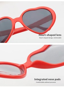 MK260909 Nuevas Gafas Ópticas de PC en Oferta para Adultos, Unisex, con Efecto de Corazón Luminoso, Regalo Creativo para San Valentín - Product Image 5