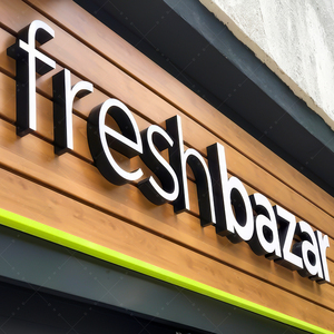 Chuyên nghiệp Led chiếu sáng hệ thống biển báo, tùy chỉnh 3D chữ cho bản sắc thương hiệu, cửa hàng và xây dựng bên ngoài - Product Image 4