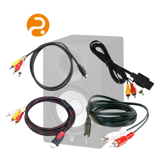 High Quality Hifi Digital Optical 2 3 3RCA Sexi Video Car Audio RCA Cable to 3 RCA Cable