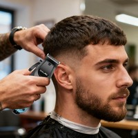 Tondeuse à cheveux professionnelle pour hommes DALING DL-1952, rechargeable par USB, moteur haute puissance, lame en acier inoxydable, tondeuse électrique de précision