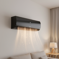 AC Mini Split Dinding Rumah Tangga WiFi Berkualitas Tinggi Non-Inverter R32 24000BTU 220V 50Hz Hanya Pendingin untuk Hotel