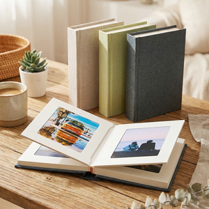 Livre de souvenirs en papier personnalisé, <span class=keywords><strong>album</strong></span> photo personnalisé avec pochettes pour 200 photos de 4x6 pouces - Product Image 1