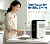 Penjernih Air RO Rumah Tangga Layar TDS Pintar Besar Pengingat Masa Pakai Filter Filter Air Reverse Osmosis untuk Minum Langsung