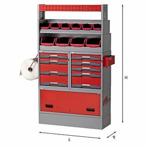 Équipements pour fourgonnettes MATRIX, assortiments, Usag 5006 E9 - Product Image 1