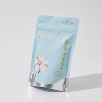 Sachet d'emballage personnalisé imprimé, refermable, de qualité alimentaire, recyclable, à fond plat, pour noix, snacks, fruits secs, lait et gelée
