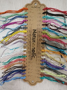 Charmkey Hot Selling Solid <strong>Color</strong> Hand Knitting 1mm <strong>Hemp</strong> Cotton Cord <strong>Yarn</strong> for Hand Crochet - Product Image 6