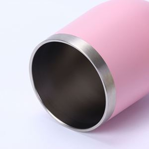 12oz Insulated Stainless Steel Tumbler <b>Double</b> <b>Wall</b> Vacuum Coffee <b>Mug</b> with Handle and Flip Lid Convenient Travel Cup - Product Image 3