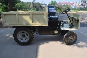 Mine <span class=keywords><strong>mini</strong></span> dumper opération facile électrique quatre roues hydraulique <span class=keywords><strong>mini</strong></span> dumper camions 1 tonne à vendre - Product Image 3