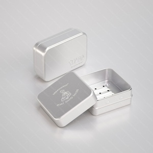Porte-savon en aluminium de qualité supérieure avec plateau d'égouttage amovible - Organisateur de salle de bain durable - Product Image 4