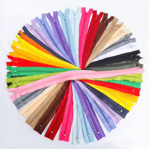 Vente directe d'usine 5 # fermetures à glissière en nylon 15cm extrémité fermée personnalisée pour pochette pour vêtements pantalons robe vêtements - Product Image 1