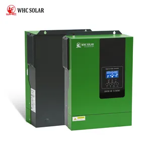 WHC Inverter surya pabrikan 3,5 kW DC/AC Inverter AC pengisi daya MPPT Inverter tenaga surya