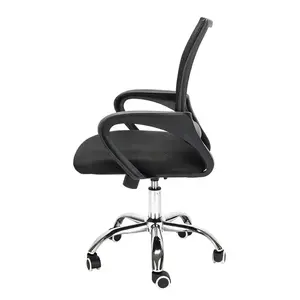 Mesh Metal Base Executive Ergonomische Computer räder Drehbarer Schreibtisch möbel Stuhl Zum Verkauf