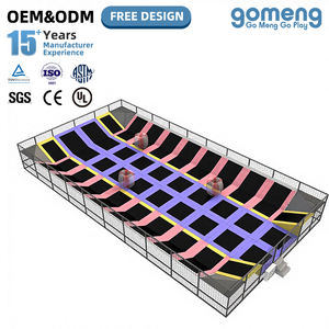 Équipement de terrain de jeu intérieur commercial de haute qualité, design novateur, grand équipement de terrain de jeu intérieur pour enfants, <span class=keywords><strong>parc</strong></span> de trampoline - Product Image 1