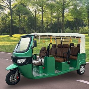Rickshaw électrique à trois roues de luxe italien EEC COC 72V pour passagers, Tuk Tuk/Food Trucks - Product Image 1