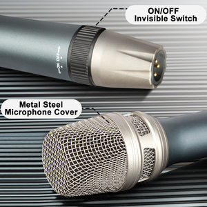 Micrófono de Karaoke Profesional con Cancelación de Ruido C90, Micrófono con Cable de Mano - Product Image 5