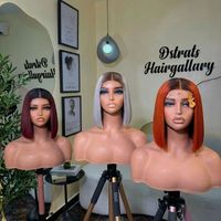 Peluca Bob con Cierre de Encaje HD 5x5 sin Pegamento, Doble Trama, Lisa, de Cabello Humano, Proveedores de Pelucas Frontales de Encaje al por Mayor, Pelucas de Cabello Vietnamita Virgen