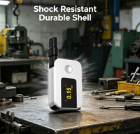 Alat Tes Alkohol Napas Airsense K1 dengan Sensor Sel Bahan Bakar, Layar Digital, Desain Portabel, Baterai Lithium, dan Corong Mulut yang Dapat Dilepas