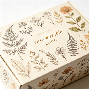 Scatola in Cartoncino Bianco con Illustrazioni di Herbario Antico, Divisorio Interno Personalizzato e UV Spot per <span class=keywords><strong>Confezioni</strong></span> di Prodotti Naturali e Artigianali - Product Image 3