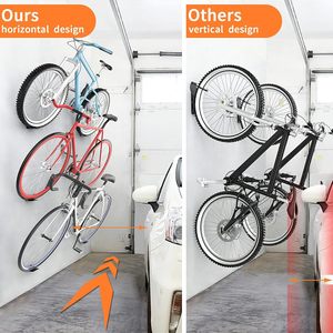 <span class=keywords><strong>Support</strong></span> <span class=keywords><strong>mural</strong></span> pour pédale de vélo, <span class=keywords><strong>support</strong></span> de vélo horizontal robuste pour mur de garage, présentoir de vélo pour la maison pouvant contenir jusqu'à 70lb - Product Image 5