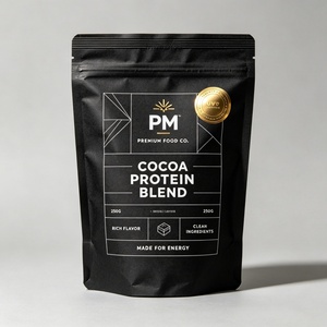 Custom Logo Home <b>Compostable</b> Kraft Paper Food <b>Bag</b> with PBAT Liner Eco Friendly Stand Up Pouch Coffee Bean Nuts Packaging <b>bags</b> - Product Image 4