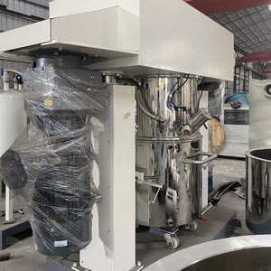 Mélangeur avec agitateur planétaire, mélangeur planétaire double avec presse, machine à fabriquer du mastic silicone - Product Image 1