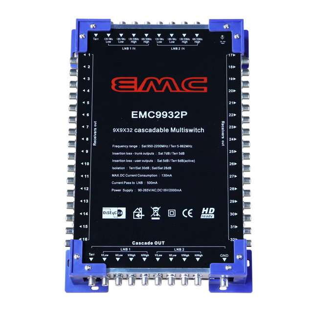 9in Cascade Satellite Multiswitch 9x32