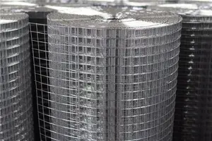 High Quality 10 Gauge Hot-dipped Galvanized Welded Wire Mesh Use For Zinc Coated Bird Cage And Fence Mesh