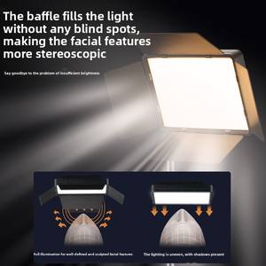 Lumière de studio portable fiable en alliage d'aluminium 150W avec température de couleur réglable pour la vidéographie - Product Image 6