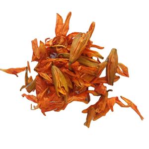 Vente en gros de fleurs de lys pures séchées brutes en vrac, fleurs de lys brunies naturelles pour le thé - Product Image 1