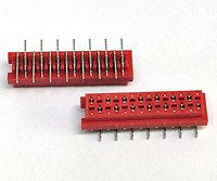 Connecteurs AMP Micro-MaTch 8-188275-4 CONN RCPT 14POS 0.1 TIN SMD 0.100" alternative au BOM, fabricant TE Connectivity