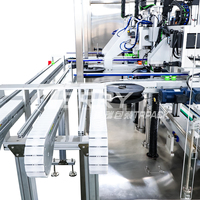 Machine de capsulage servo-orientée fiable et haute performance pour bouchons de pompe et bouchons à clapet pour produits de soins mère-enfant, avec fonction de vissage