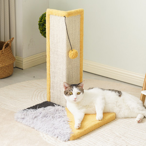 Corner Standing <b>Cat</b> <b>Scratching</b> Post Sisal Non Shedding Anti Slip Sofa Protector <b>Cat</b> Supplies Minimalist Style All Seasons - Product Image 4