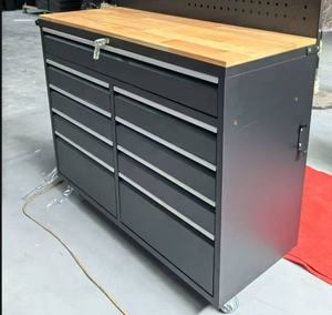 भंडारण उपकरण बॉक्स के लिए रोलिंग ट्रॉली धातु दराज कैबिनेट के साथ अनुकूलन योग्य स्टील गैरेज टूल कार्ट के लिए दराज-ओएम समर्थन - Product Image 3