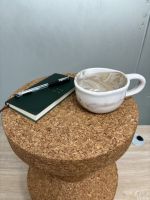 Meubles en bois naturel Table d'appoint en liège Chaise Table d'appoint à café Tabouret en bois écologique Tabouret en liège