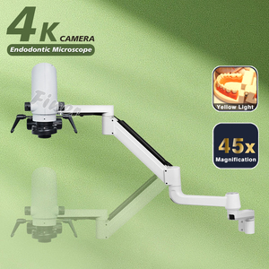 Microscopio dentale con Zoom continuo endodontico trattamento orale dentale microscopio digitale dentale con fotocamera - Product Image 1