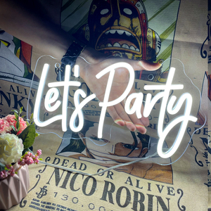 Insegna LED Neon in Acrilico Personalizzata con Design Gratuito, Telecomando, Luce Bianca Calda, IP65, per Casa, Matrimoni, Negozi - Product Image 2