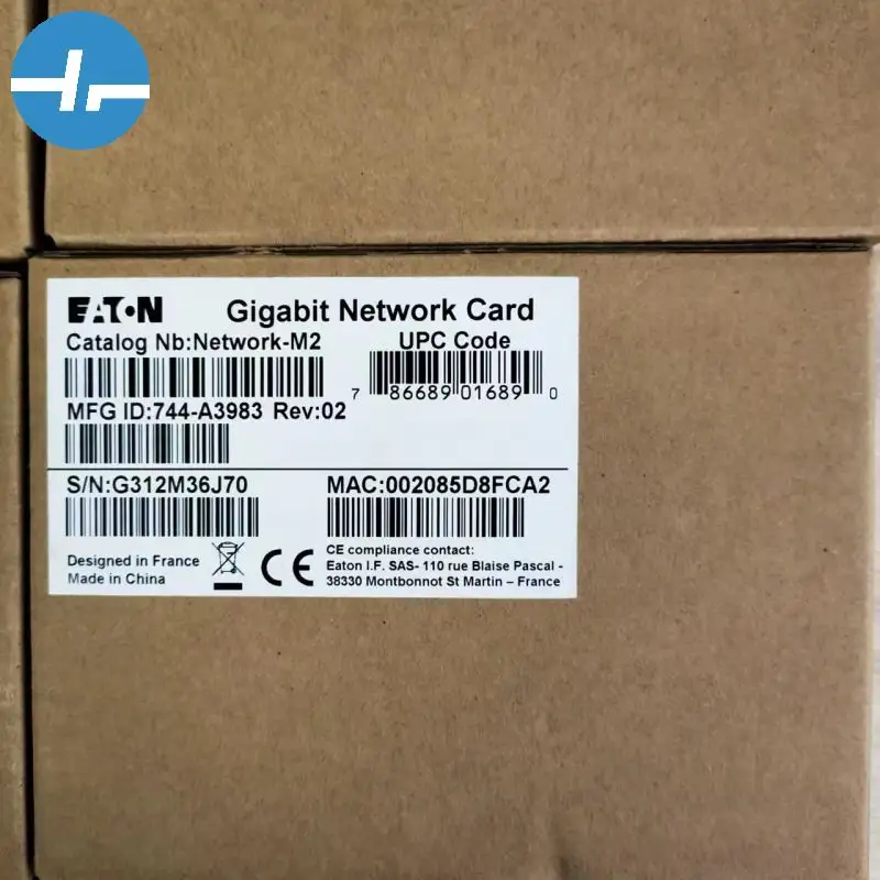 Fabriek Nieuwe Verzegelde Eaton Gigabit Netwerkkaart NETWORK-M2 (744-a3983)