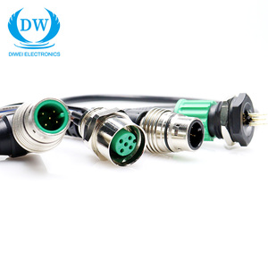 Kabel personalizado Jantan Ke Jantan X-<span class=keywords><strong>kode</strong></span> M12 8 pines M12 X Kabel <span class=keywords><strong>Kode</strong></span> M12 Konektor X Pengodean Perakitan Kabel 8 pines - Product Image 6
