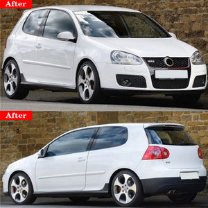 Accesorios para Automóviles de Alta Calidad 2005-2009, Rejillas para Parachoques, Faldones Laterales, Kit de Carrocería para Volkswagen <span class=keywords><strong>Golf</strong></span> 5, Estilo <span class=keywords><strong>GTI</strong></span> - Product Image 6