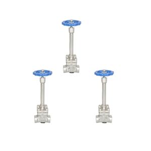 Vanne de remplissage combinée cryogénique personnalisable LF2 Méthane Vanne de non-retour à double embout avec réservoir LN2 - Product Image 2