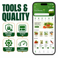Aplicación de Comercio Agrícola Inteligente para IOS y Android con Lista de Productos y Precios al por Mayor, LionCreate