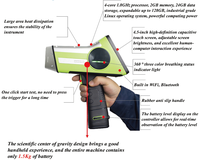 Spectromètre de fluorescence X portable avec Wi-Fi intégré, analyseur XRF PMI