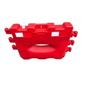 Barrières de circulation routière en HDPE de 900 mm, barrières anti-collision pour les bords de route, barrières anti-collision remplissables d'eau pour les parkings, barrières anti-collision pour les voies de circulation - Product Image 1
