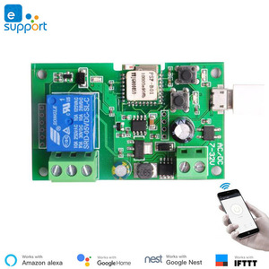 EWeLink Commutateur WiFi d'accès aux portes de <span class=keywords><strong>maison</strong></span> intelligente Module de relais sans fil à verrouillage automatique DC7v DC12V DC24V Alexa/<span class=keywords><strong>Google</strong></span> 10A - Product Image 4