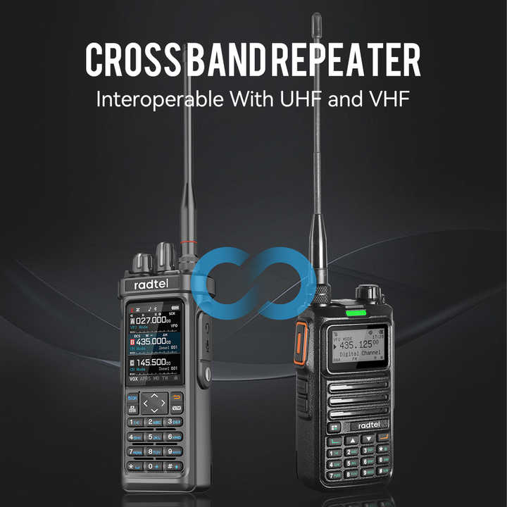 Radtel RT-950 Pro Bluetooth Walkie Talkie with GPS APRS