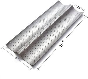 Anti-aanbak pizzapan 12 inch oven cakevormen brownie bakplaat bakken <span class=keywords><strong>40x60</strong></span> in 1 medium muffin hars hartvormige mal meerdere maten - Product Image 4